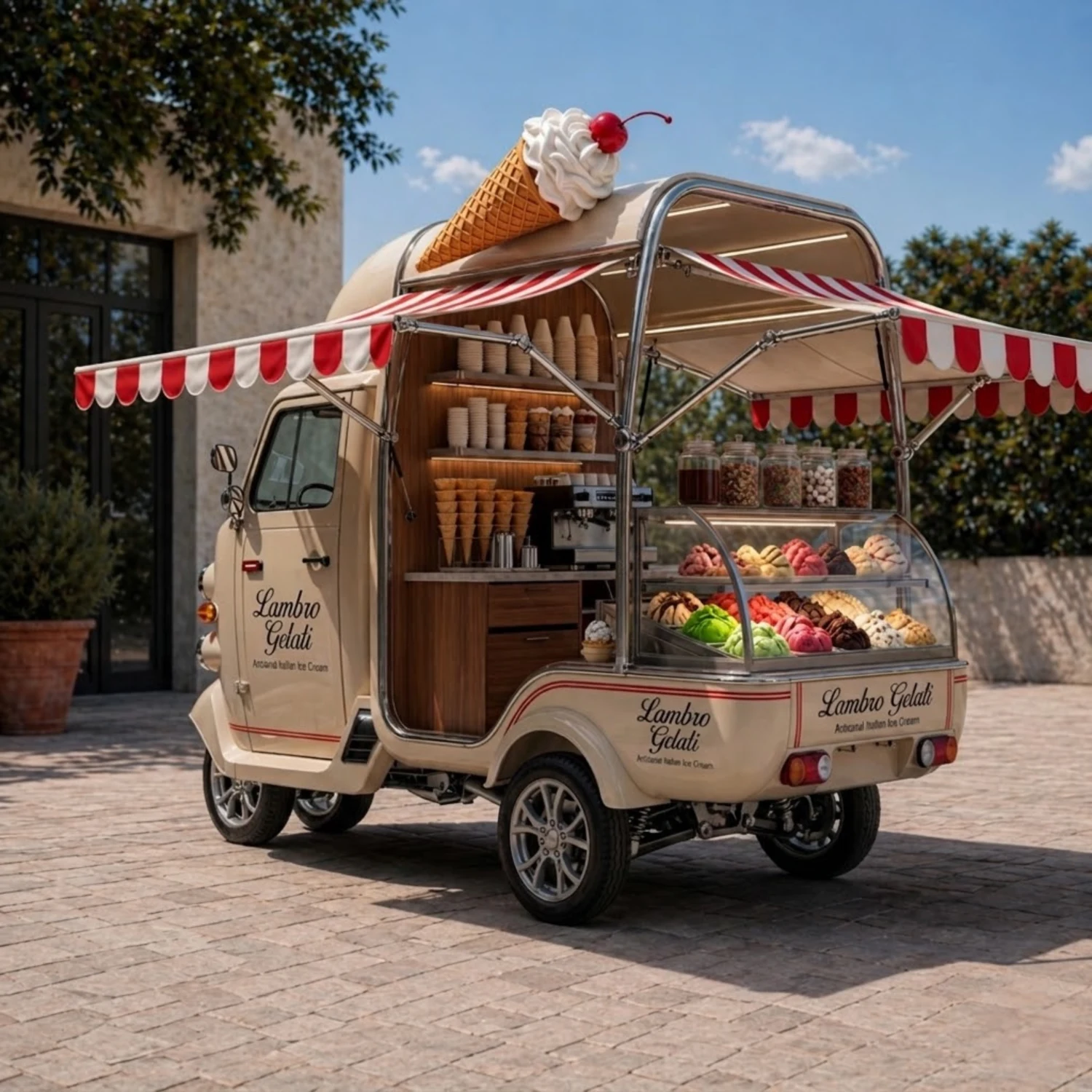 Lambro Atelier — ยานพาหนะ Gelato งานฝีมือระดับสั่งทำพิเศษ