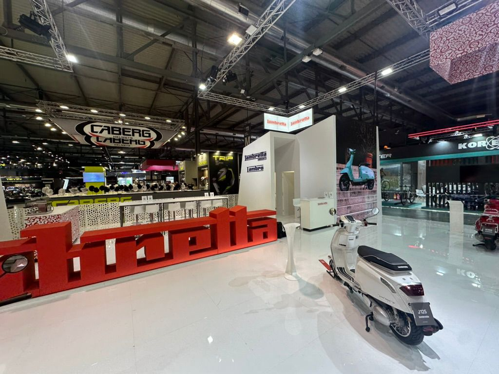 บูธ Innocenti, Lambretta และ Lambro ในงาน EICMA 2025